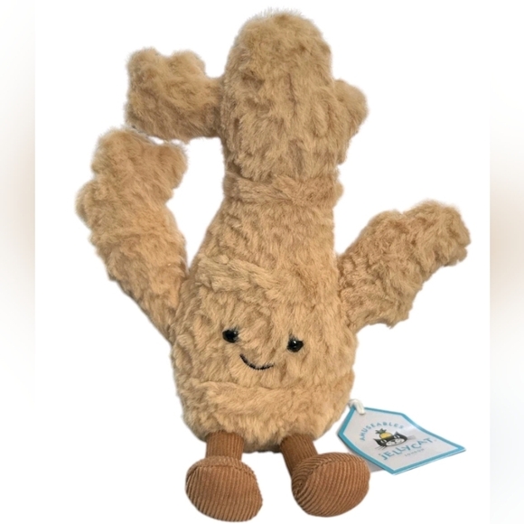 Jellycat AMUSEABLE GINGER BNWTS HTF - Picture 1 of 2